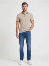 Plain Piqué Polo T-Shirt