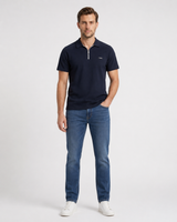 Zip Polo T-Shirt