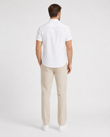 Plain Linen Half-Sleeve Shirt