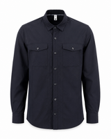 Oxford Long-Sleeve Shirt with Pockets