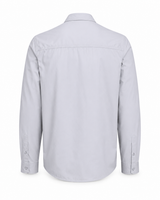 Plain Gabardine Long-Sleeve Shirt