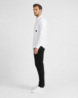 Plain Gabardine Long-Sleeve Shirt
