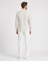 Plain Linen Shirt with Pockets