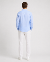 Plain Linen Shirt with Pockets