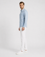 Plain Linen Shirt with Pockets