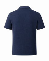 Crochet Polo Half-Sleeve T-Shirt