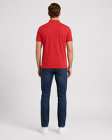Printed Half-Sleeve Polo T-Shirt
