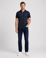 Patterned Polo T-Shirt 1706