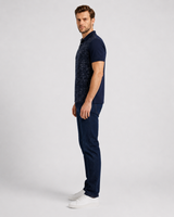 Patterned Polo T-Shirt 1706