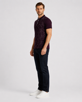 Patterned Polo T-Shirt 1706