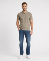 Crochet Polo Half-Sleeve T-Shirt