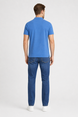 Plain Crochet Polo T-Shirt