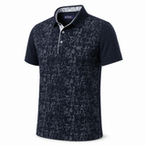 Patterned Polo T-Shirt 1706