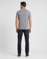 Striped Half-Sleeve Polo T-Shirt