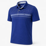 Patterned Polo T-Shirt 1718