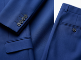 Two-Button Piqué Suit