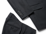 Two-Button Piqué Suit