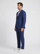 Two-Button Piqué Suit