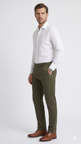Regular Gabardine Pants (Classic Pocket)