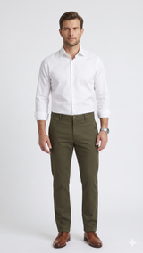 Regular Gabardine Pants (Classic Pocket)