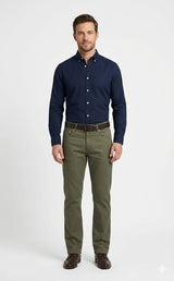 Regular Gabardine Pants (5 Pockets)