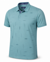 Patterned Polo T-Shirt 1702
