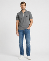 Zip Polo T-Shirt