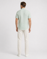 Plain Linen Half-Sleeve Shirt