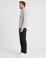 Plain Gabardine Long-Sleeve Shirt