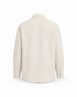 Plain Linen Shirt with Pockets