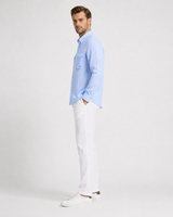 Plain Linen Shirt with Pockets