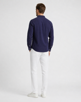 Plain Linen Shirt with Pockets