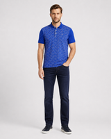 Printed Half-Sleeve Polo T-Shirt