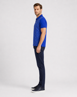 Printed Half-Sleeve Polo T-Shirt