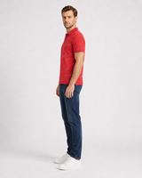 Printed Half-Sleeve Polo T-Shirt