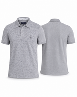 Patterned Polo T-Shirt 1706