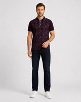 Patterned Polo T-Shirt 1706