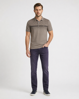 Patterned Polo T-Shirt 1718