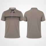 Patterned Polo T-Shirt 1718