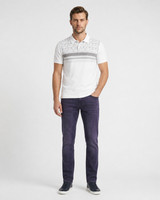 Patterned Polo T-Shirt 1718