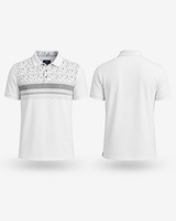Patterned Polo T-Shirt 1718