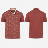 Patterned Polo T-Shirt 1721