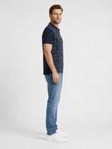 Patterned Polo T-Shirt 1721