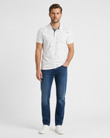 Patterned Polo T-Shirt 1702