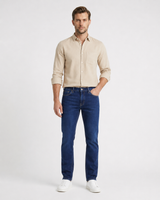 Regular Fit Jeans with Zipper (Plain Pocket)