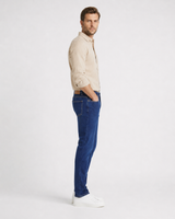 Regular Fit Jeans with Zipper (Cross Pocket)