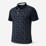 Patterned Polo T-Shirt 1721