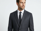 Two-Button Piqué Suit