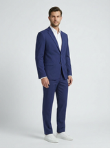 Two-Button Piqué Suit