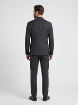 Two-Button Piqué Suit
